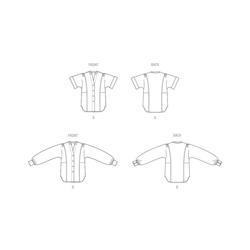 Patron Butterick 6943/B5 - Haut