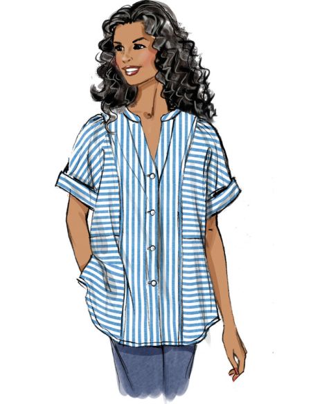 Patron Butterick 6943/B5 - Haut