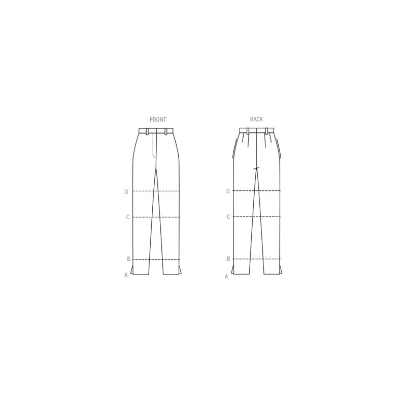 Patron Butterick 6944/B5 - Pantalon