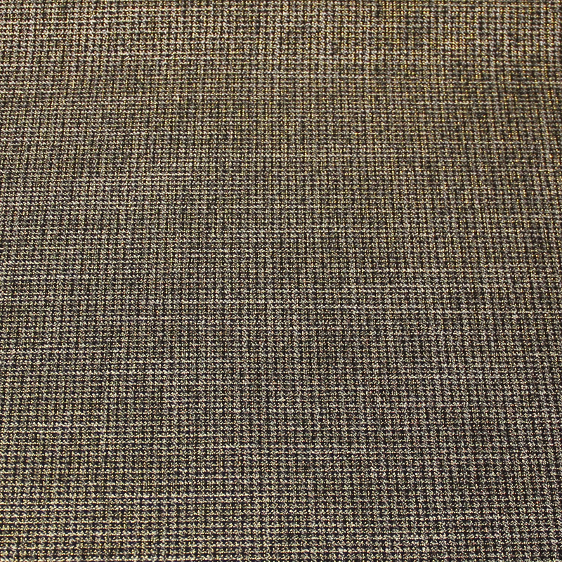 Clan polyviscose - Pieds-de-puce noir & doré