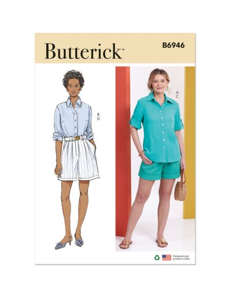 Patron Butterick 6946/D5 - Chemise