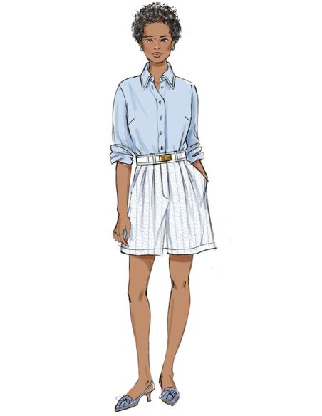 Patron Butterick 6946/D5 - Chemise