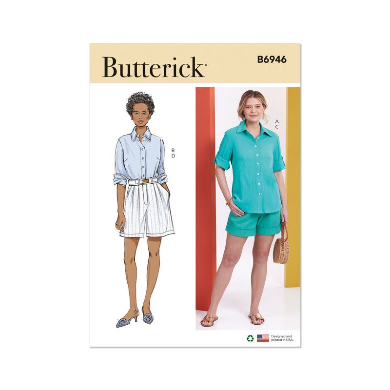 Patron Butterick 6946/D5 - Chemise