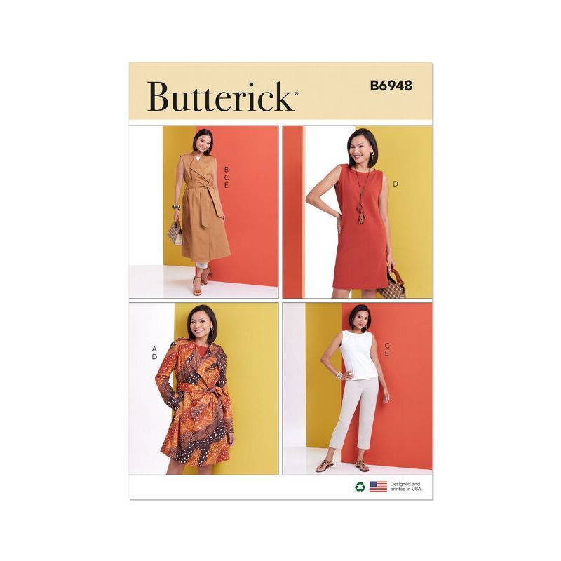 Patron Butterick 6948/K5 - Veste ou haut ample