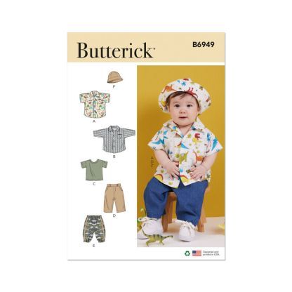 Patron Butterick 6949/A - Chemises