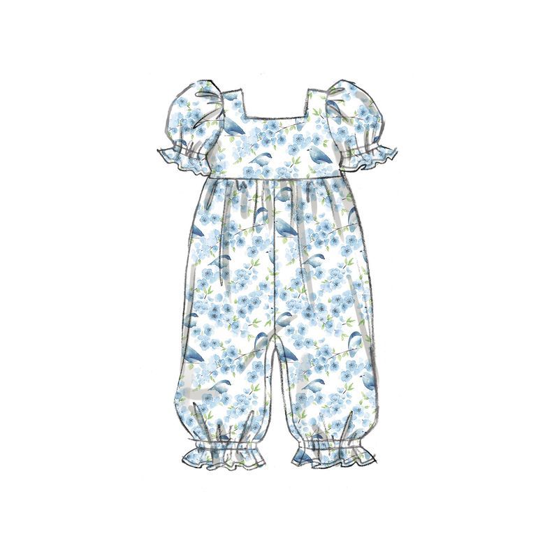 Patron Butterick 6950/A - Barboteuse