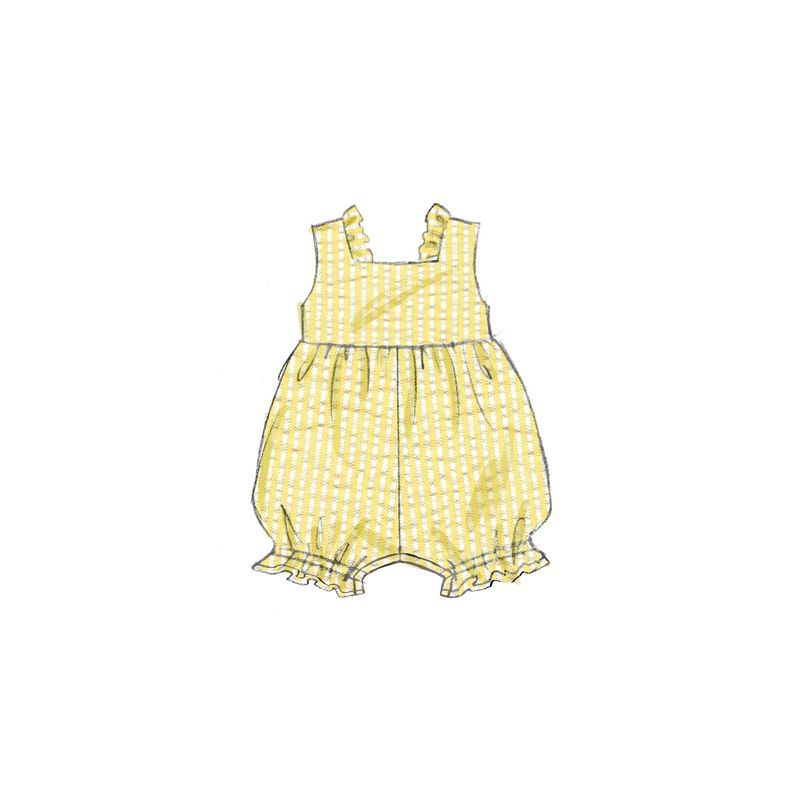 Patron Butterick 6950/A - Barboteuse