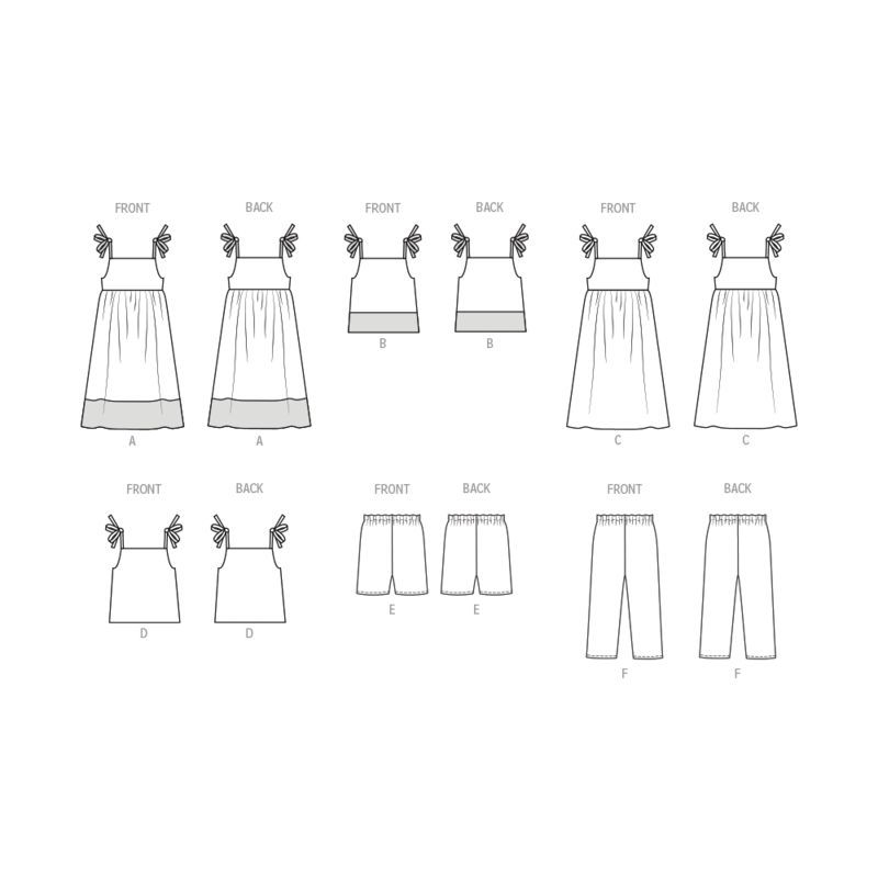 Patron Butterick 6952/A - Robe ou haut