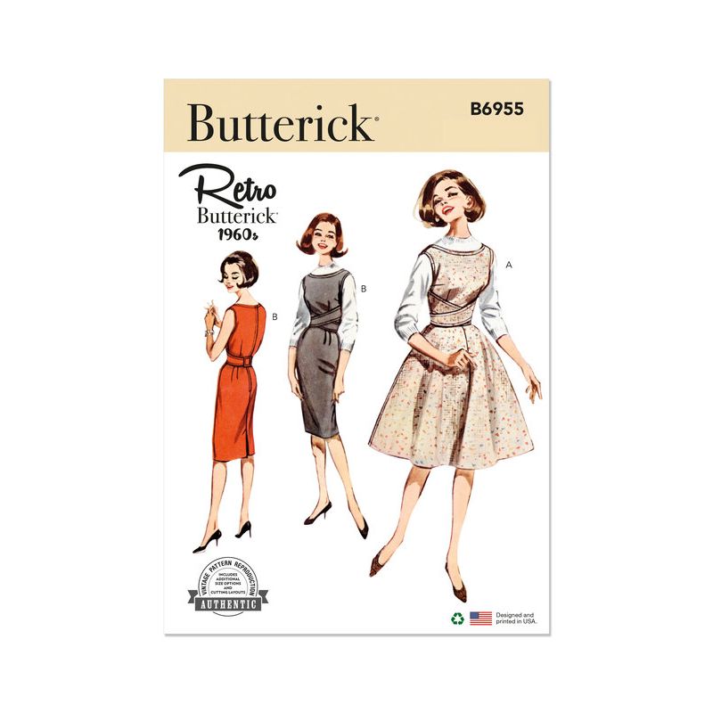 Patron Butterick 6955/B5 - Salopette