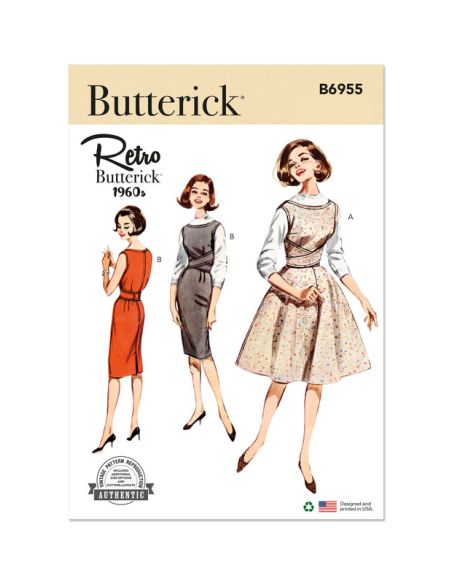 Patron Butterick 6955/B5 - Salopette