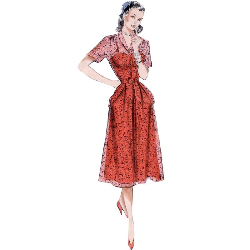 Patron Butterick 6956/B5 - Robe