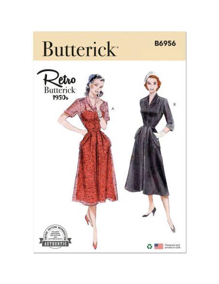 Patron Butterick 6956/B5 - Robe