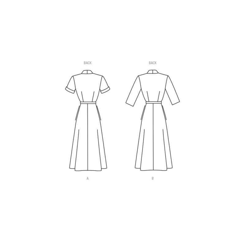 Patron Butterick 6956/B5 - Robe