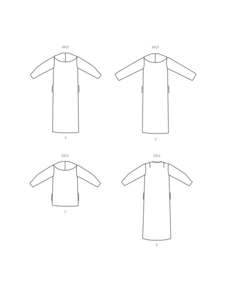 Patron Butterick 6957/H5 - Manteau ajusté