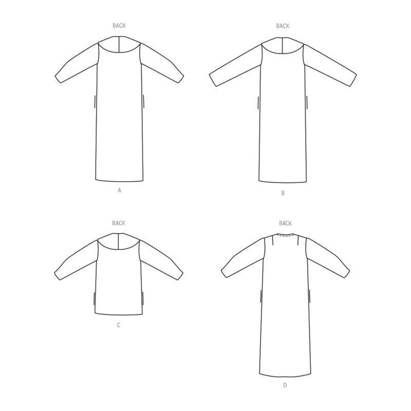 Patron Butterick 6957/H5 - Manteau ajusté