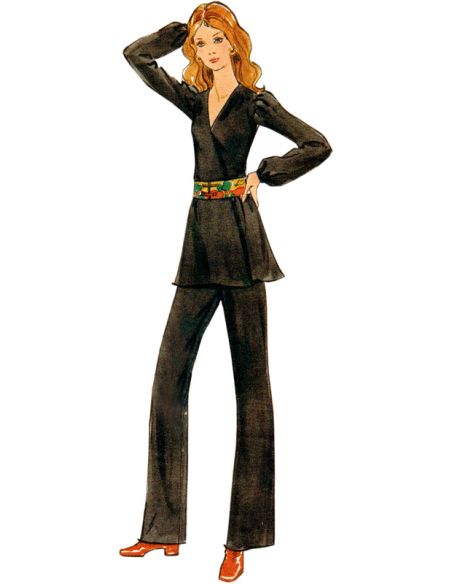 Patron Butterick 6958/B5 - Robe, tunique et pantalon