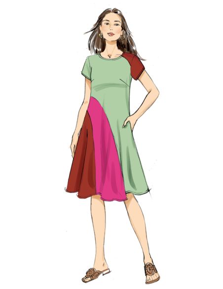 Patron Butterick 6959/B5 - Robe