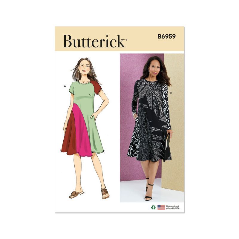 Patron Butterick 6959/B5 - Robe