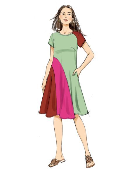 Patron Butterick 6959/B5 - Robe