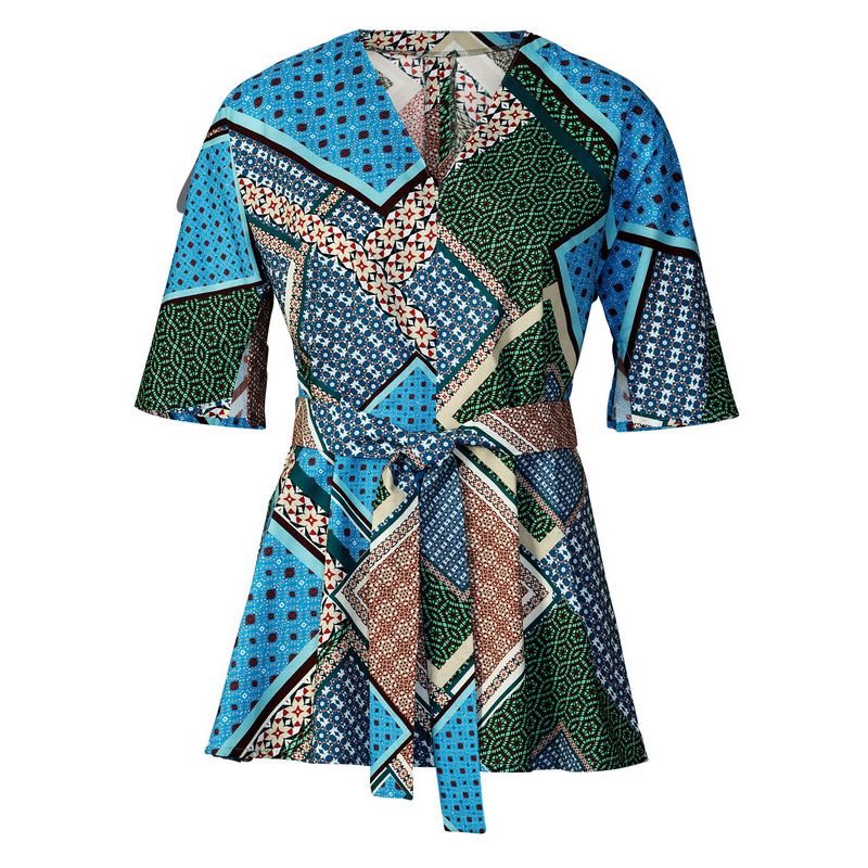 Patron Burda 5776 - Blouse tunique courte