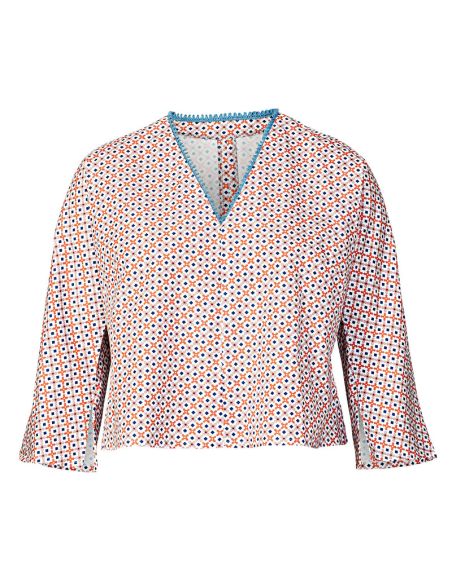 Patron Burda 5776 - Blouse tunique courte