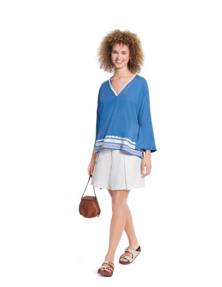 Patron Burda 5776 - Blouse tunique courte