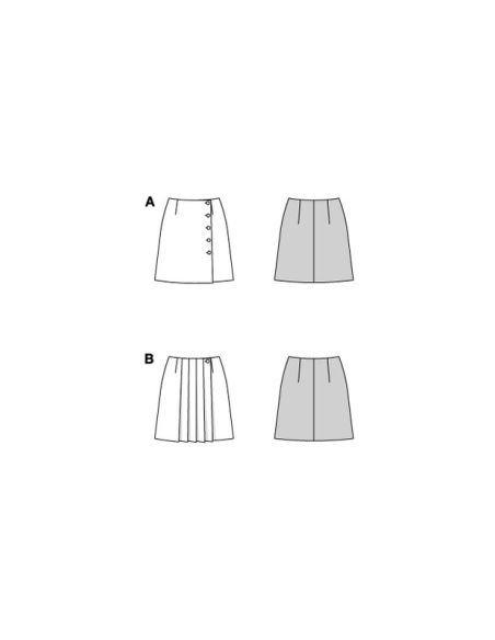 Patron Burda 5781 - Jupe