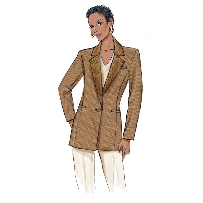 Patron Butterick 6960/B5 - Veste