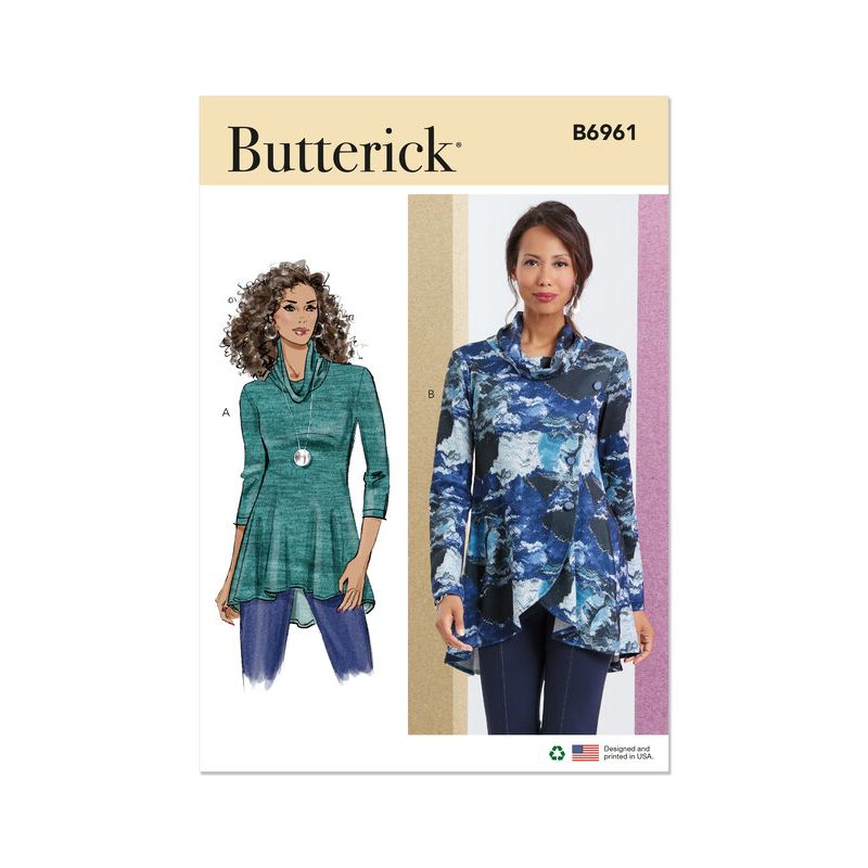 Patron Butterick 6961/D5 - Haut