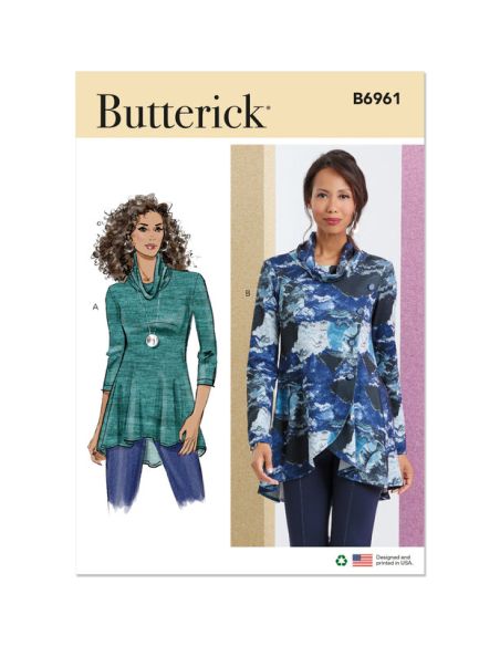 Patron Butterick 6961/D5 - Haut