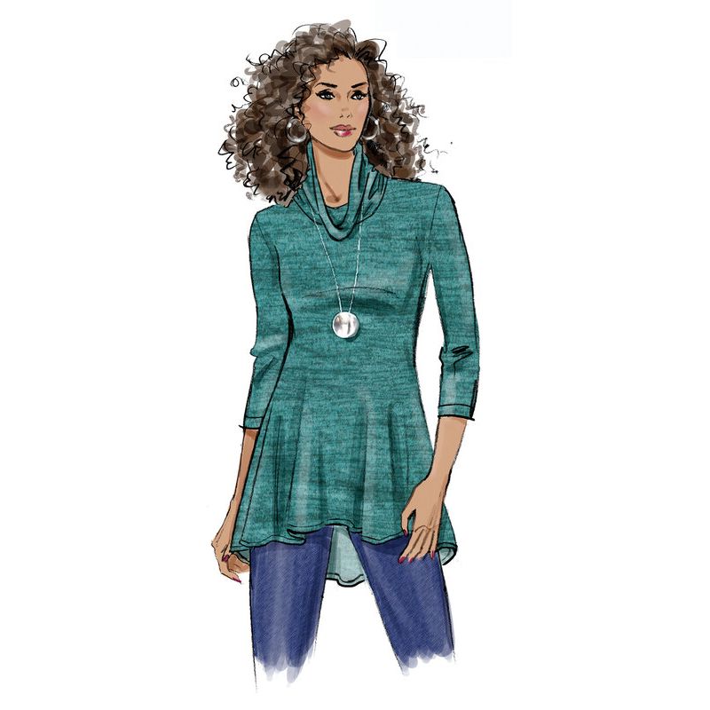 Patron Butterick 6961/D5 - Haut