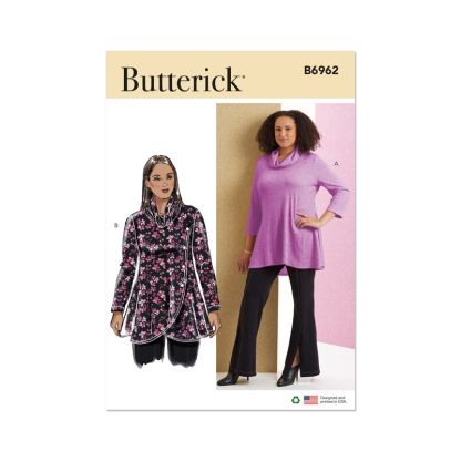 Patron Butterick 6962/W2 - Haut
