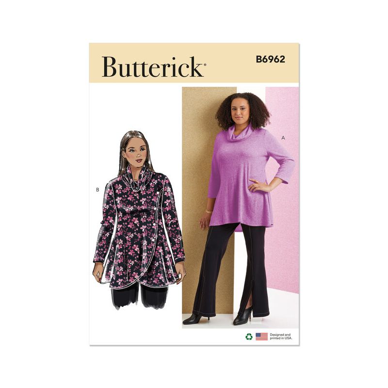 Patron Butterick 6962/W2 - Haut