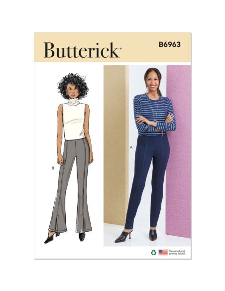 Patron Butterick 6963/D5 - Pantalon