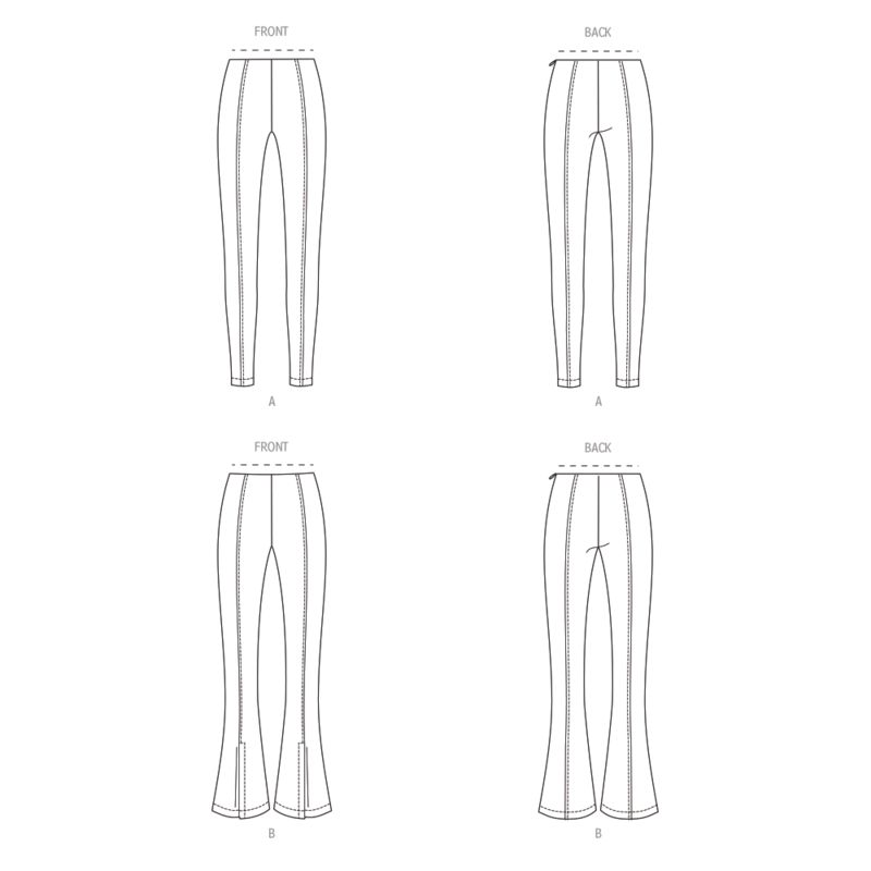 Patron Butterick 6963/D5 - Pantalon