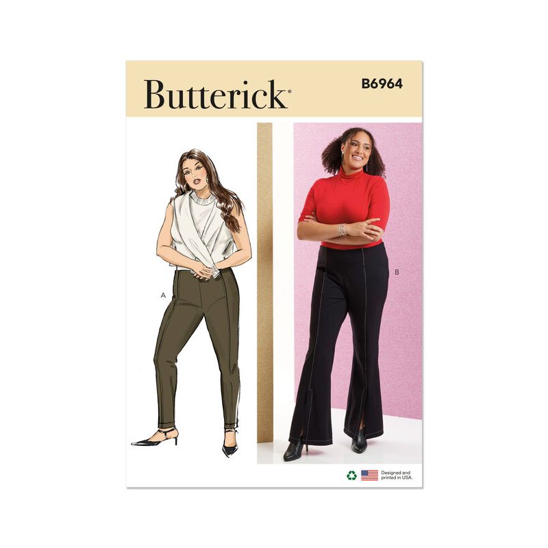 Patron Butterick 6964/W2 - Pantalon