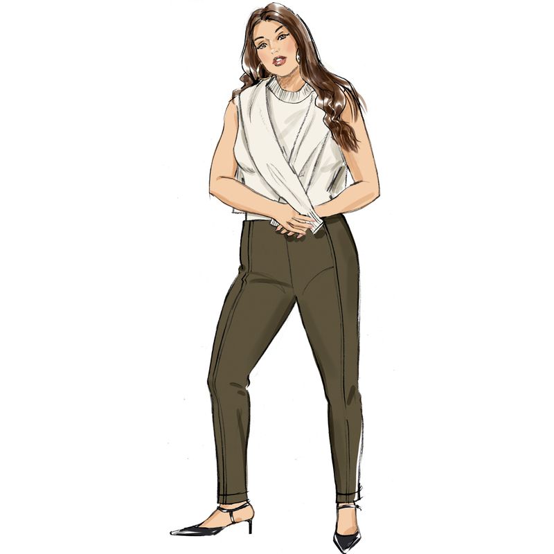 Patron Butterick 6964/W2 - Pantalon