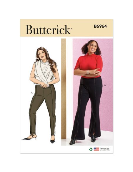 Patron Butterick 6964/W2 - Pantalon