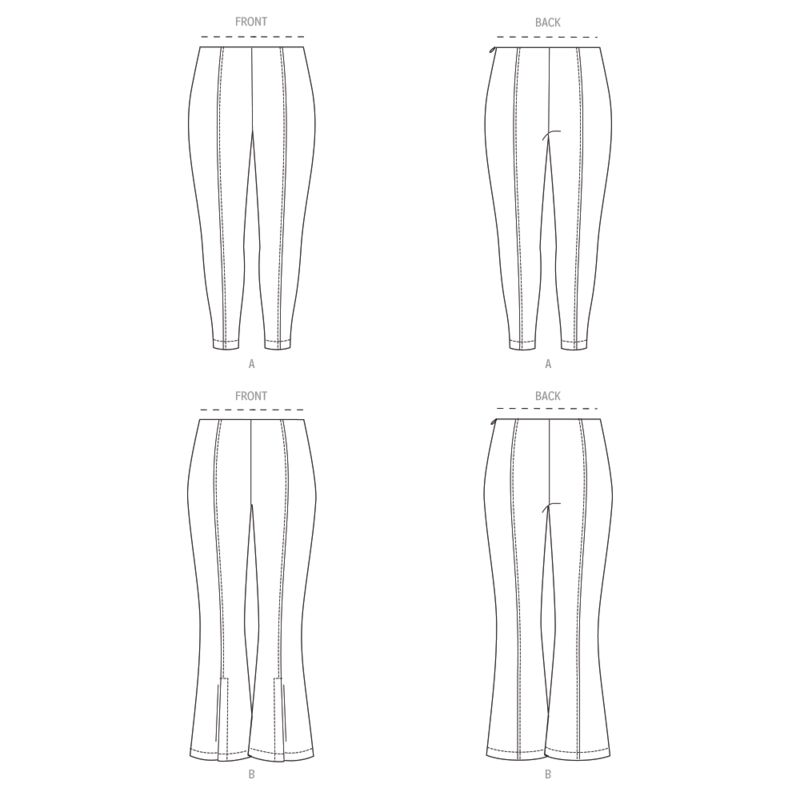 Patron Butterick 6964/W2 - Pantalon
