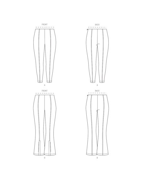 Patron Butterick 6964/W2 - Pantalon
