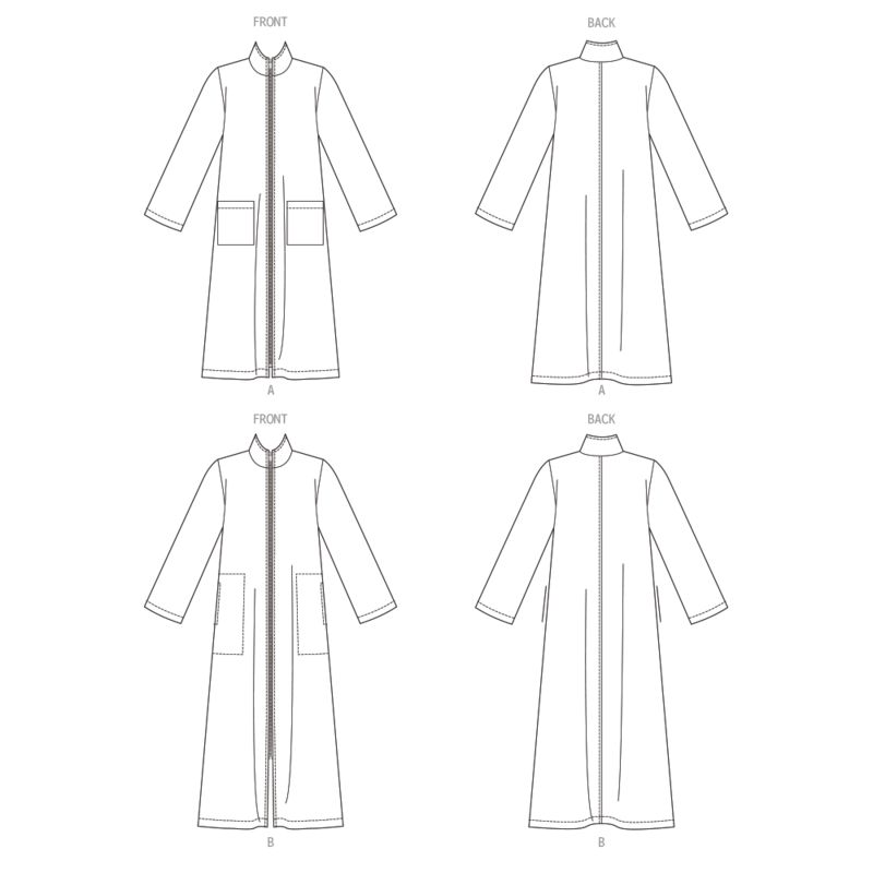 Patron Butterick 6967/AA - Peignoir