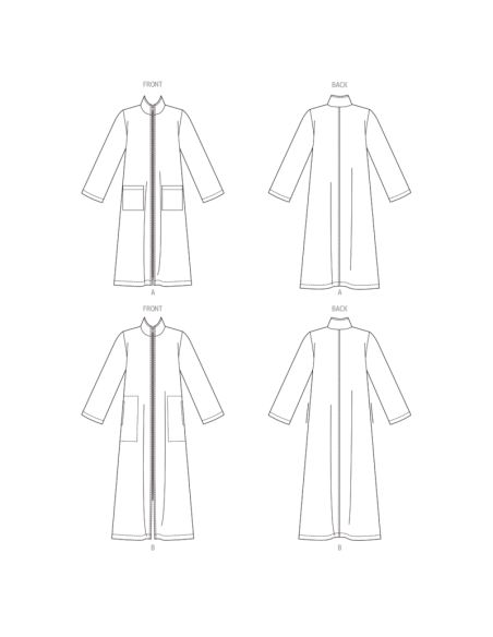 Patron Butterick 6967/AA - Peignoir