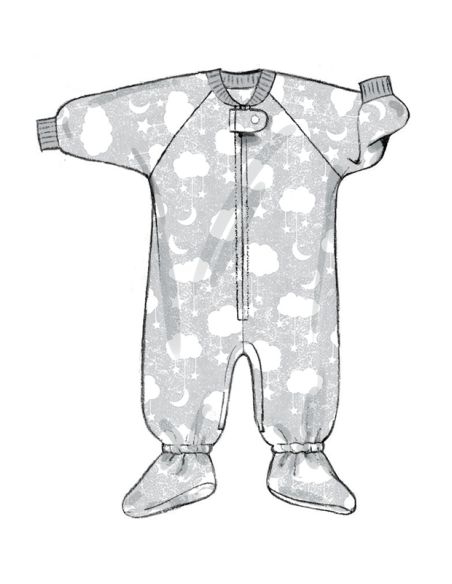 Patron Butterick 6968/A - Nids d’ange