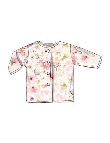 Patron Butterick 6970/A - Veste