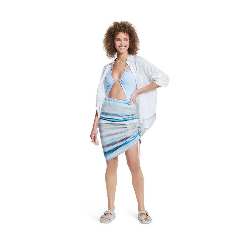 Patron Burda 5811- Jupe avec fronces