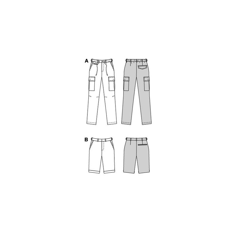 Patron Burda 5814 - Pantalons