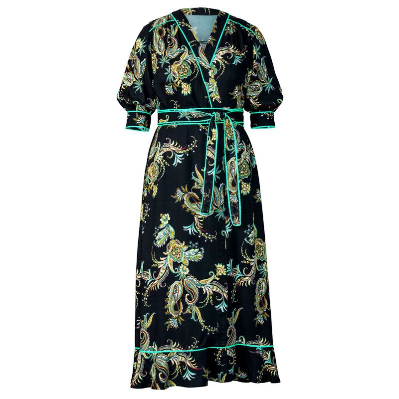 Patron Burda 5819 - Robe portefeuille