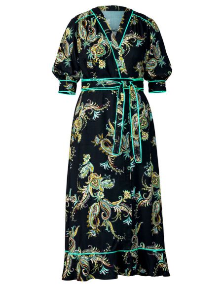 Patron Burda 5819 - Robe portefeuille