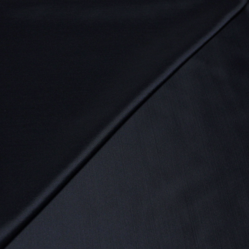 Satin double face de laine - Nuit