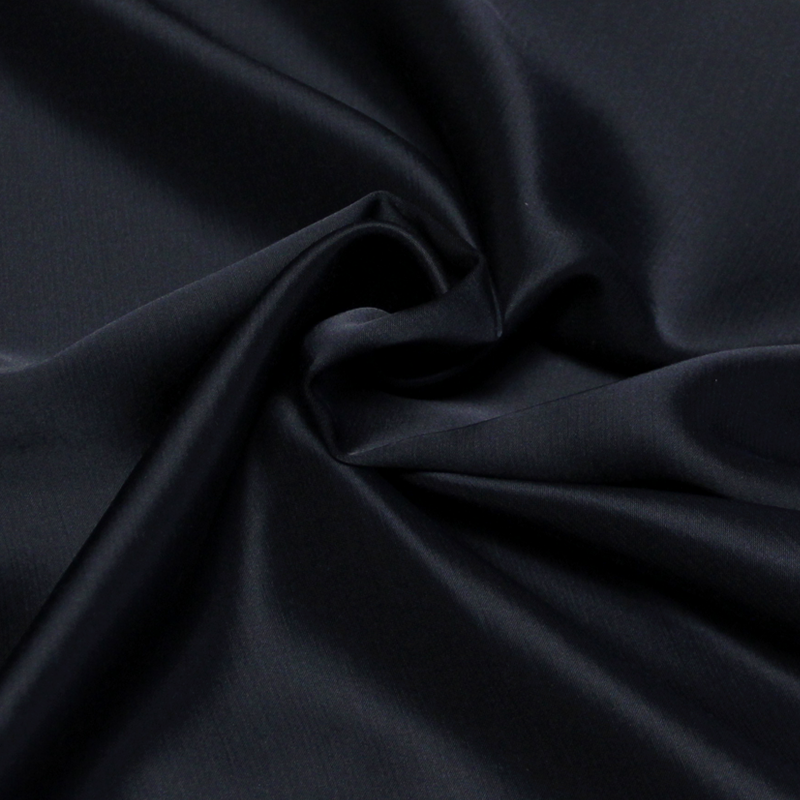 Satin double face de laine - Nuit